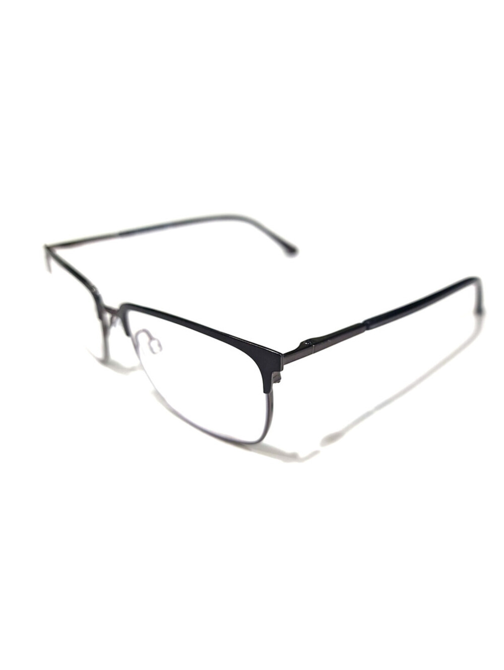 Randy Jackson 1084 058 Black Square Eyeglasses 54-17 145
